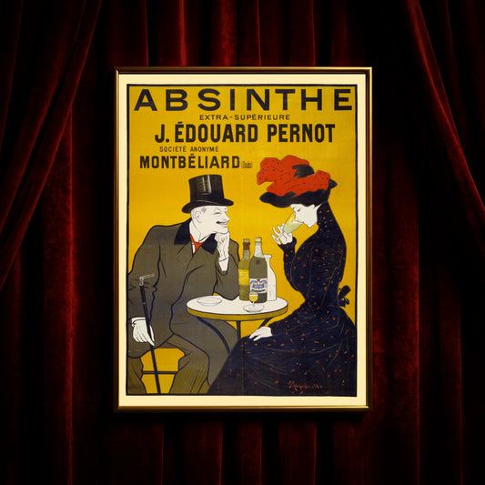 Klassisches Kunstdruck-Plakat von Leonetto Cappiello mit eleganter Typografie.