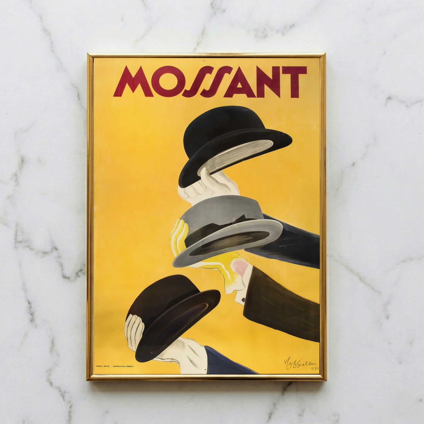 Französische Plakatkunst der 30er Jahre von Leonetto Cappiello.
