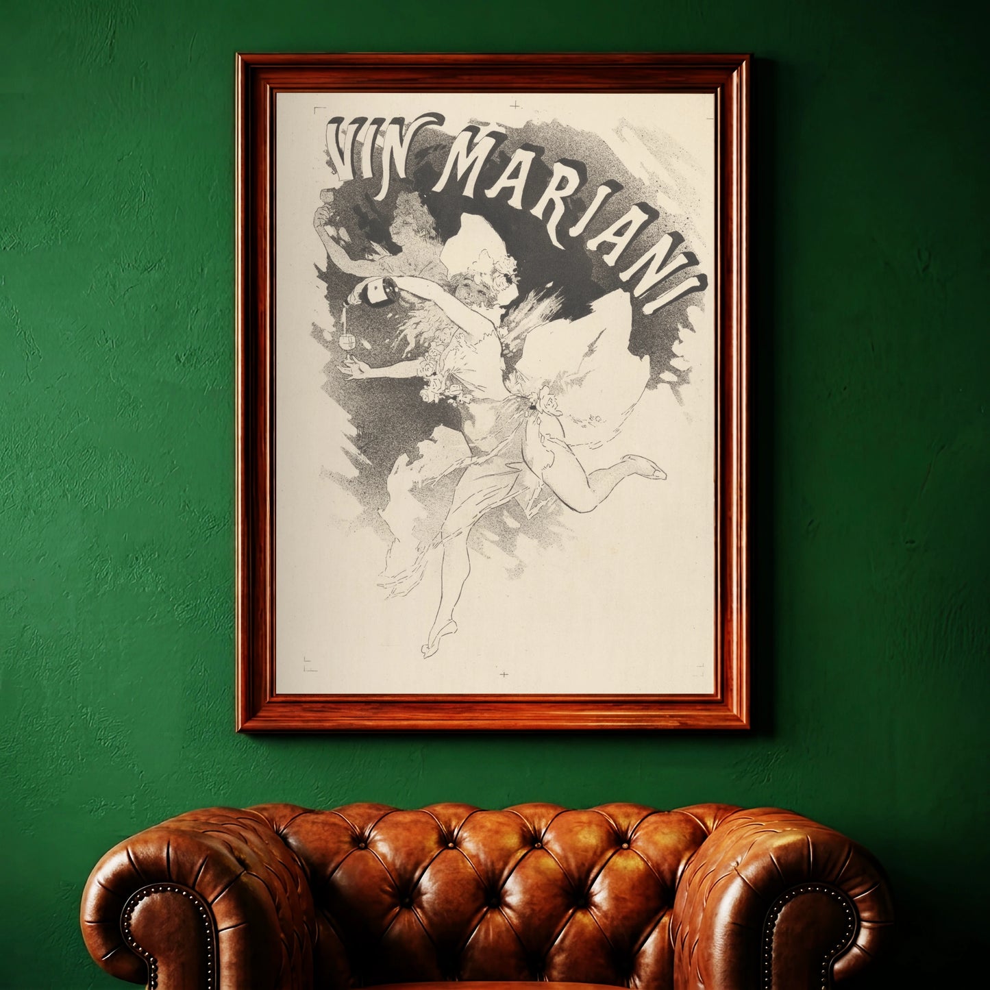 Historisches französisches Plakat des Künstlers Jules Chéret.