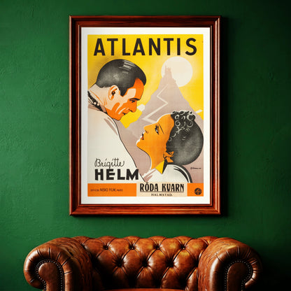 Illustration einer Festung auf einem Berg unter einer hellen Sonne im Stil der 1930er Jahre.