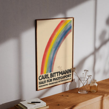 Historisches Schweizer Werbeplakat im modernistischen Stil der 1920er Jahre.