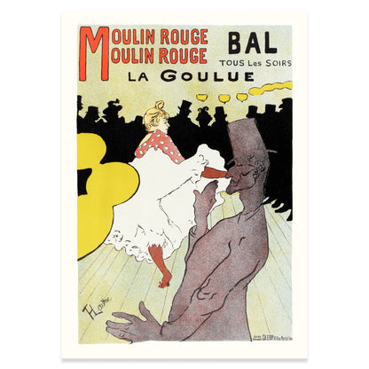 Henri de Toulouse-Lautrec Kunstdruck Moulin Rouge Ball de la Goulue.