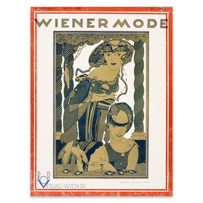Österreichisches Grafikdesign Poster aus der Ära der Goldenen Zwanziger.