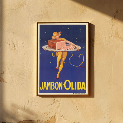 Historische Lebensmittelwerbung aus den 1920er Jahren für die Küche.