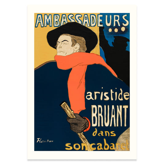 Klassische französische Plakatkunst von Toulouse-Lautrec als hochwertiger Wandkunst-Druck.