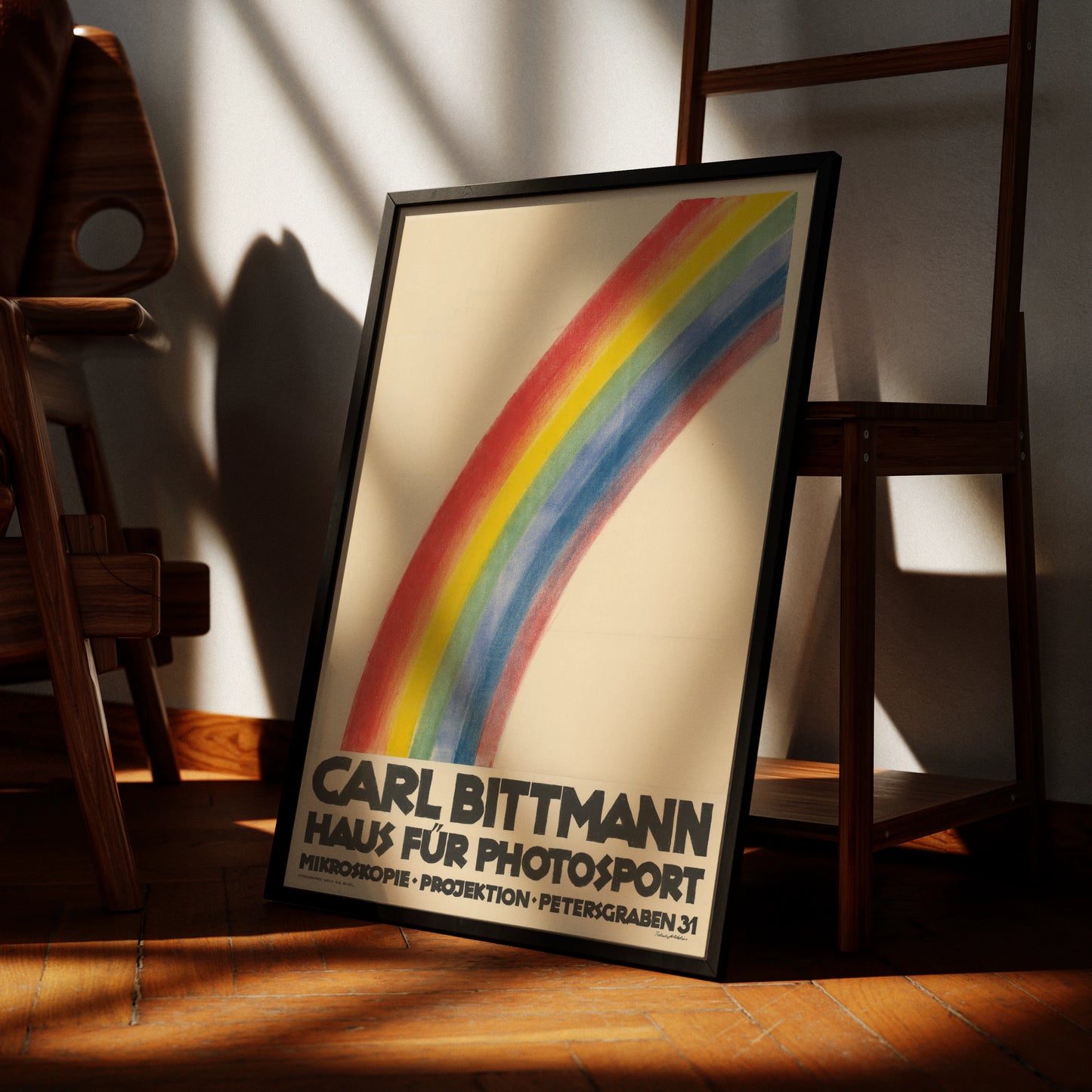 Grafikdesign von Robert Stöcklin für Carl Bittmann Haus für Photosport aus dem Jahr 1924.