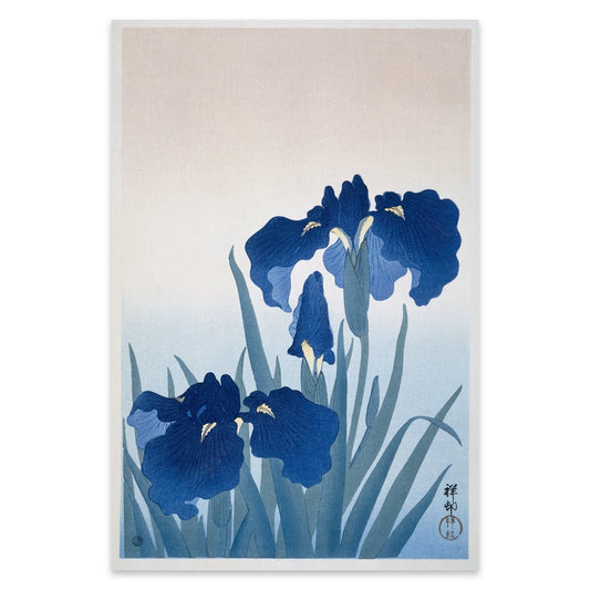 Minimalistisches florale Japan-Poster von 1925